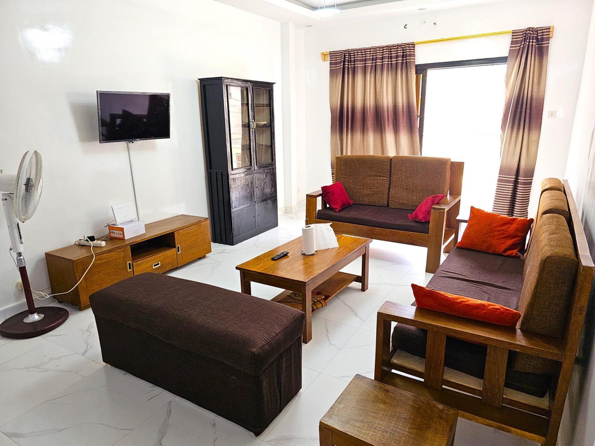 Chambre Ngor- Douche Privee-Salon-Cuisine-Netflix Hotel Dakar Exterior photo