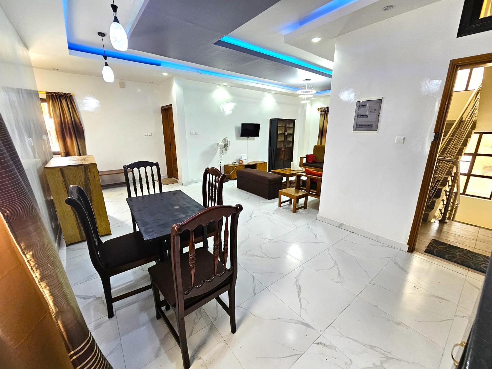 Chambre Ngor- Douche Privee-Salon-Cuisine-Netflix Hotel Dakar Exterior photo